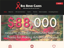 Tablet Screenshot of bigbendcares.org